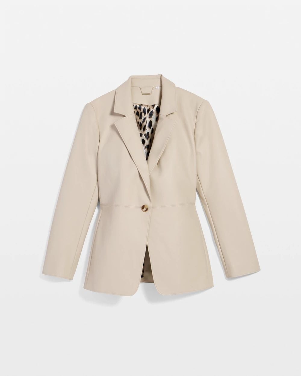 Faux Leather Blazer | Chico's